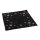 Gehlmann - Mitteldecke - Schneeflocken - Polyester - 85 cm - schwarz/gold