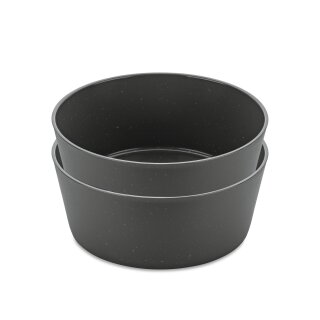 Koziol - Schale - Connect Bowl - 2er Set - Ash Grey