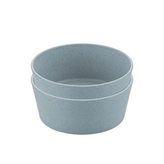 Koziol - Schale - Connect Bowl - 2er Set - Flower Blue