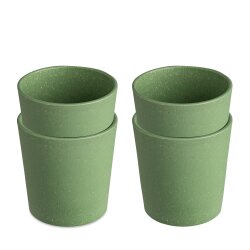 Koziol - Becher - Connect Cup - 4er Set - Leaf Green - S