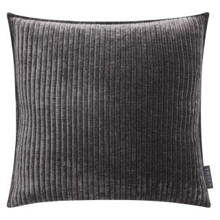 MAGMA Heimtex - Kissenhülle - VIALE - 45x45 cm - anthrazit
