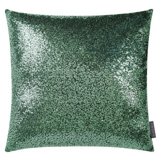 MAGMA Heimtex - Kissenhülle - GLITTER - 40x40 cm - jade