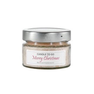 Candle Factory - Candle to go - Merry Christmas