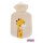 Sänger - Wärmflasche - Velourbezug - Giraffe Zulu