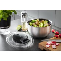 GEFU - Salatschleuder PULLIT, Edelstahl