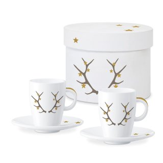 PPD - Winter Antler - 2er Espresso Set