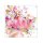 PPD - Servietten - Rose Bouquet - 25 x 25 cm - 20 Stk