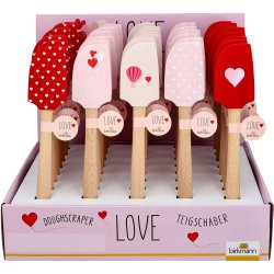 Birkmann - Teigschaber - Heißluftballon - Rosa