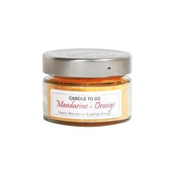 Candle Factory - Candle to go - Mandarine-Orange