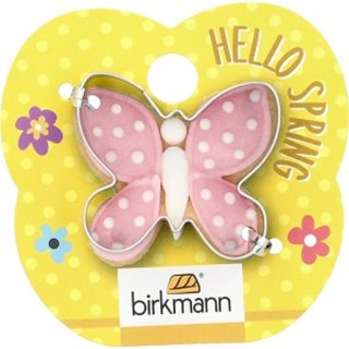 Birkmann - Ausstecher auf Board - Schmetterling - Edelstahl