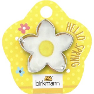 Birkmann - Ausstecher auf Board - Blume - Edelstahl