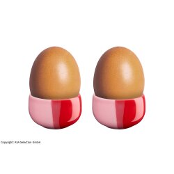 ASA - Eierbecher - 2er Set - Strawberry Smoothie - Joy