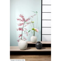 ASA - Vase - Japandi - Black - 20x22 cm