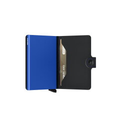 Secrid - Miniwallet - Matte Black & Blue