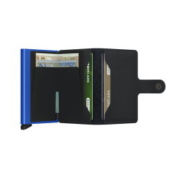 Secrid - Miniwallet - Matte Black & Blue