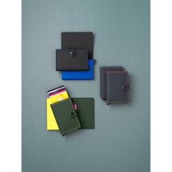 Secrid - Miniwallet - Matte Black & Blue