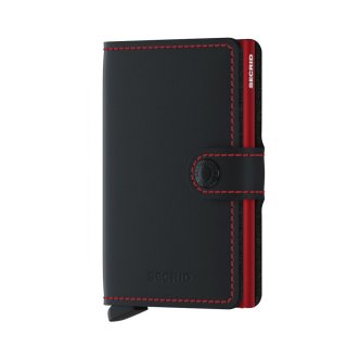 Secrid - Miniwallet - Matte Black & Red