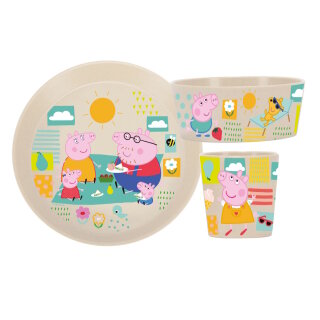 Koziol - Connect - Peppa Pig - 3er Set - Sand