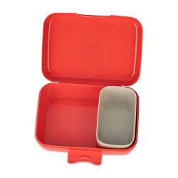 Koziol - Lunchbox mit Trennschale - Dreams - Coral Red