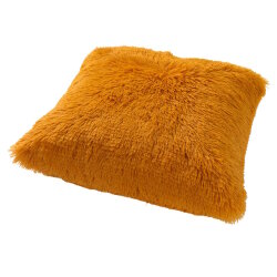 Rogon - Fluffy Kissen - Golden Glow - 45x45 cm