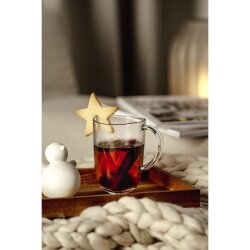 Leonardo - Tasse - mit Stern Ausstechform - 380 ml