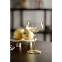 Leonardo - 2 Champagnerschalen - gold - 350 ml