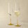 Leonardo - 2 Sektgläser - gold - 280 ml