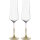 Leonardo - 2 Sektgläser - gold - 280 ml