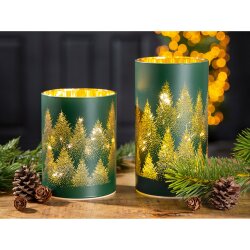 Gilde - Einzelnes Windlicht - LED - Schwarzwald -...