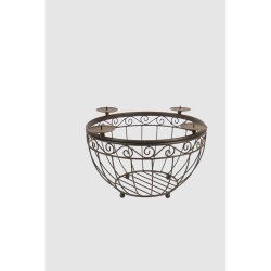 ARTE - Kerzenschale - Salvia - Kerzenring abnehmbar -...