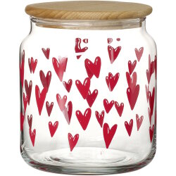 Ritzenhoff & Breker - Vorratsdose - Love - 1,1 L- Klar