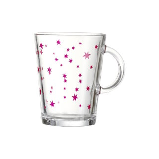 Ritzenhoff & Breker - Becher - Sternengestöber - 380 ml -Rot