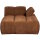 woood - Mojo - Sofa - Geripppter Webstoff - Rostbraun - Rechts