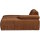 woood - Mojo - Sofa - Geripppter Webstoff - Rostbraun - Rechts