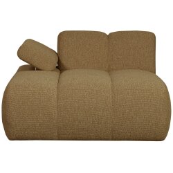 woood - Mojo - Sofa - Bouclé - Gelb-Braun Melange...