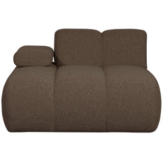 woood - Mojo - Sofa - Bouclé - Braun Melange - Links