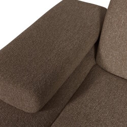 woood - Mojo - Sofa - Bouclé - Braun Melange - Links