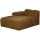 woood - Mojo - Sofa - Gerippter Webstoff - Honiggelb - Links
