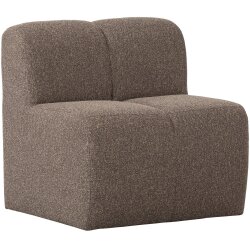 woood - Mojo Essbank - Bouclé - Braun Melange