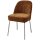 woood - Vogue - 2er Set Esszimmerstuhl - 3D Chennile - Mittelbraun - Chrombeine