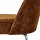 woood - Vogue - 2er Set Esszimmerstuhl - 3D Chennile - Mittelbraun - Chrombeine