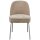 woood - Vogue - 2er Set Esszimmerstuhl - 3D Chennile - Sand - Chrombeine