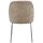 woood - Vogue - 2er Set Esszimmerstuhl - 3D Chennile - Sand - Chrombeine
