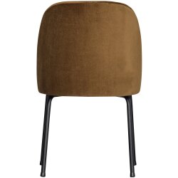woood - Vogue - 2er Set Esszimmerstuhl - Samt - Honiggelb