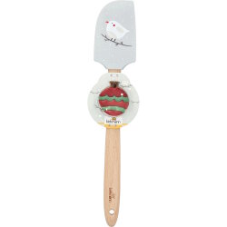 Birkmann - Teigschaber - Weihnachten - Vogel mit Kugel...