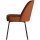 woood - Vogue - 2er Set Esszimmerstuhl - Samt - Rost