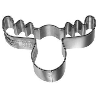 Birkmann - Ausstecher - Elchkopf - Edelstahl - 6,5 cm
