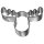 Birkmann - Ausstecher - Elchkopf - Edelstahl - 6,5 cm