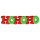 Birkmann - Ausstecher - HoHoHo - Schriftzug - Edelstahl - 17,5 cm
