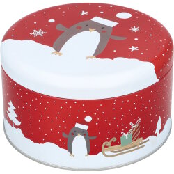 Birkmann - Gebäckdose - Christmas Animals - rund -...